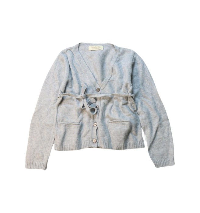 A Grey Cardigans from Malvi & Co. in size 2T for boy. (Front View)