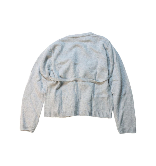 A Grey Cardigans from Malvi & Co. in size 2T for boy. (Back View)