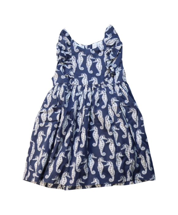 A White Sleeveless Dresses from Rachel Riley in size 12-18M for girl. (Front View)