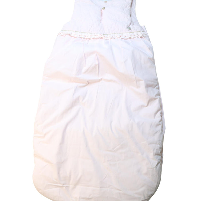 A Pink Sleepsacs from Tartine et Chocolat in size 12-18M for girl. (Front View)