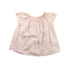 A Beige Short Sleeve Tops from Bonpoint in size 8Y for girl. (Front View)