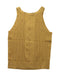 A Gold Sleeveless Tops from Excuse My French in size 6T for girl. (Front View)