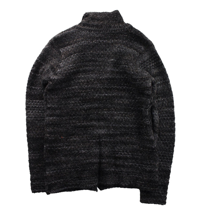 A Beige Cardigans from Finger in the Nose in size 12Y for girl. (Back View)