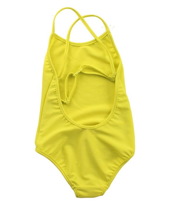 A Green Swimsuits from Bonpoint in size 3T for girl. (Back View)