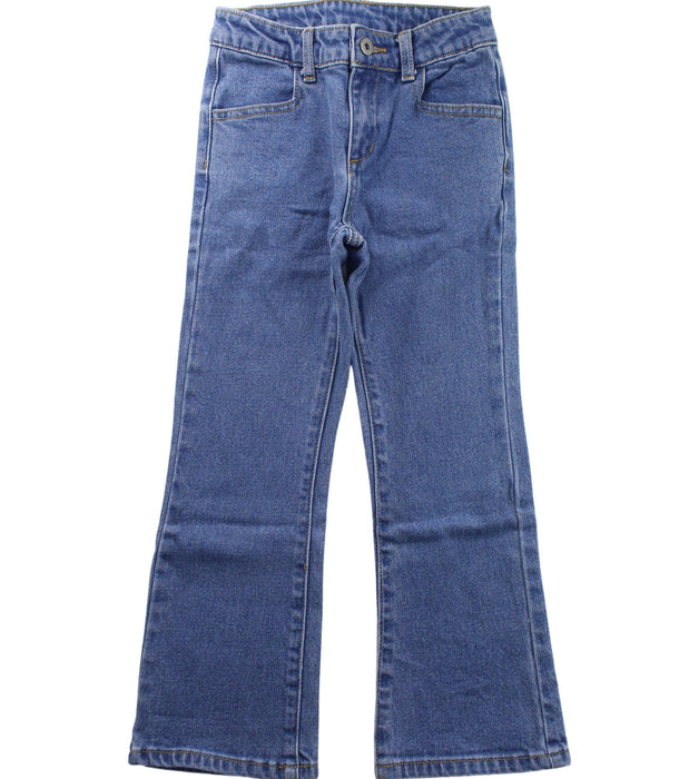 A Blue Jeans from Seed in size 6T for girl. (Front View)