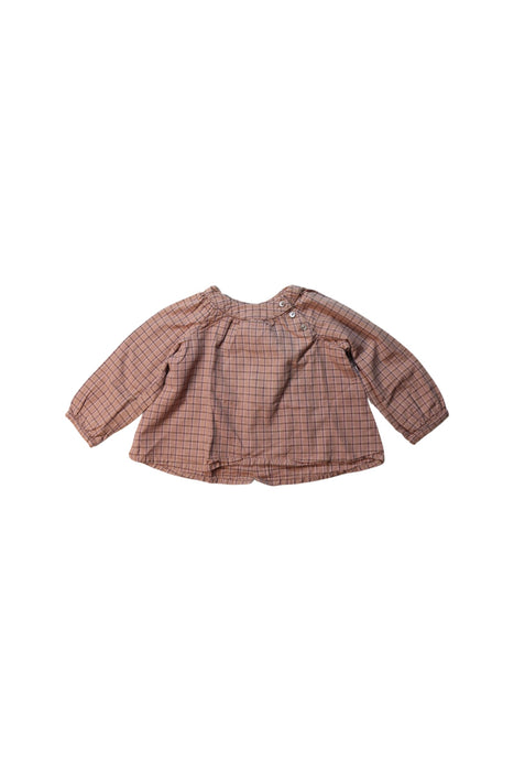 A Multicolour Long Sleeve Tops from Bonpoint in size 3-6M for girl. (Front View)