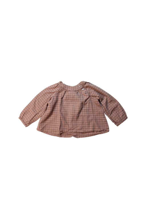 A Multicolour Long Sleeve Tops from Bonpoint in size 3-6M for girl. (Front View)