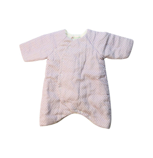 A Purple Onesies from Bonpoint in size 0-3M for girl. (Front View)