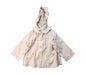 A Beige Coats from Bonpoint in size 2T for girl. (Front View)