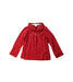 A Red Long Sleeve Polos from Burberry in size 6-12M for boy. (Front View)