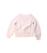 A Pink Knit Sweaters from Seed in size 3-6M for girl. (Front View)