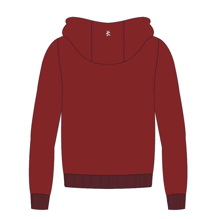 A Red Sweatshirts from Kellett School in size 3T for girl. (Back View)