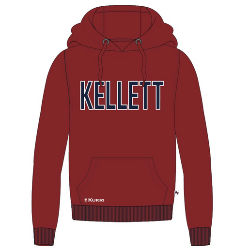 A Red Sweatshirts from Kellett School in size 3T for girl. (Front View)