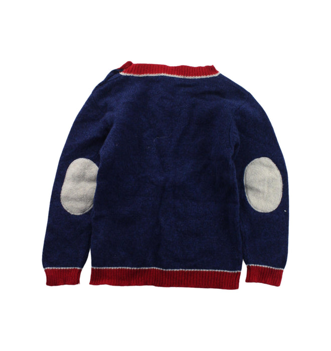 A Blue Knit Sweaters from Bonpoint in size 3T for boy. (Back View)