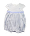 A Blue Short Sleeve Rompers from Ralph Lauren in size 12-18M for girl. (Front View)