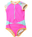 A Multicolour Swimsuits from Sunuva in size 9Y for girl. (Front View)