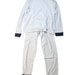 A Grey Pyjama Sets from Petit Bateau in size 12Y for boy. (Front View)