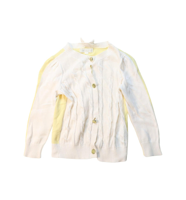 A Yellow Cardigans from Nicholas & Bears in size 12-18M for girl. (Front View)