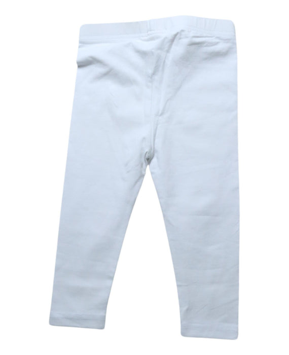 A White Leggings from Seed in size 12-18M for girl. (Back View)