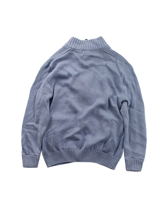 A Grey Knit Sweaters from Cyrillus in size 3T for boy. (Back View)