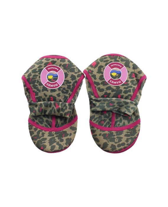 A Multicolour Aqua Shoes from Duukies in size 9Y for girl. (Front View)