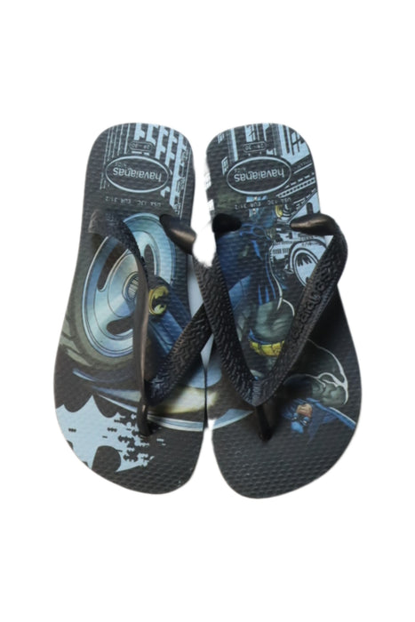 A Multicolour Flip Flops from Havaianas in size 6T for boy. (Back View)