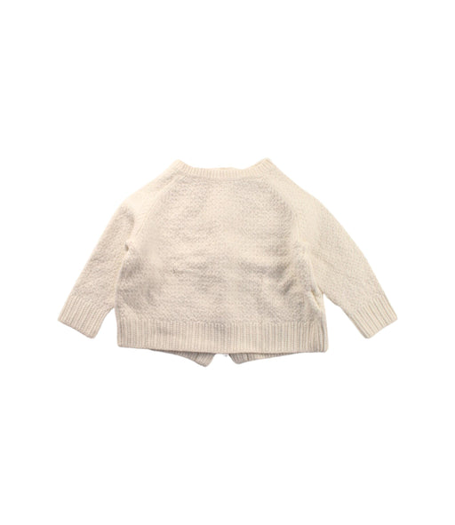 A White Knit Sweaters from Polo Ralph Lauren in size 2T for girl. (Front View)