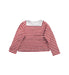 A Red Long Sleeve Polos from Petit Bateau in size 4T for girl. (Back View)