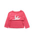 A Pink Knit Sweaters from Jacadi in size 3T for girl. (Front View)