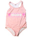 A Pink Swimsuits from GCDS in size 12Y for girl. (Front View)
