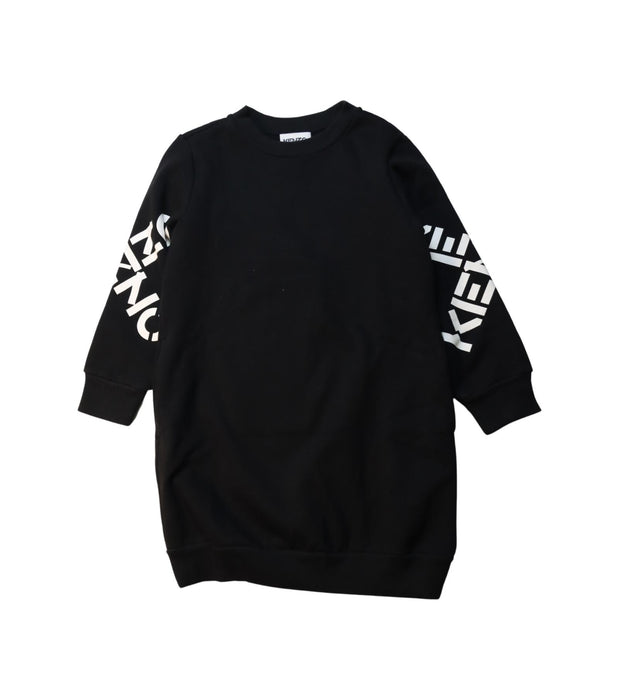 A Black Sweater Dresses from Kenzo in size 6T for girl. (Front View)