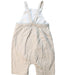 A Beige Overall Shorts from Seed in size 12-18M for girl. (Back View)