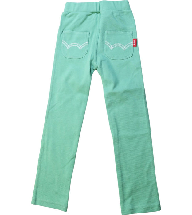A Green Casual Pants from EDWIN in size 4T for girl. (Back View)