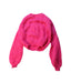 A Pink Cardigans from Il Gufo in size 6T for girl. (Back View)