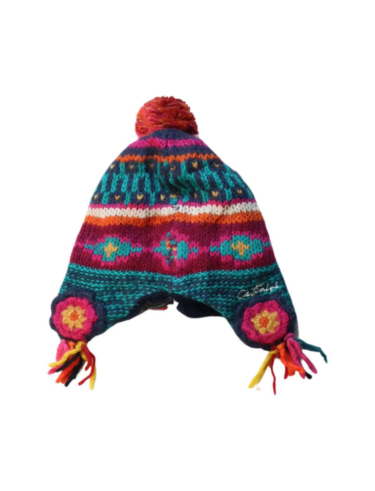 A Multicolour Winter Hats from Catimini in size 7Y for girl. (Back View)