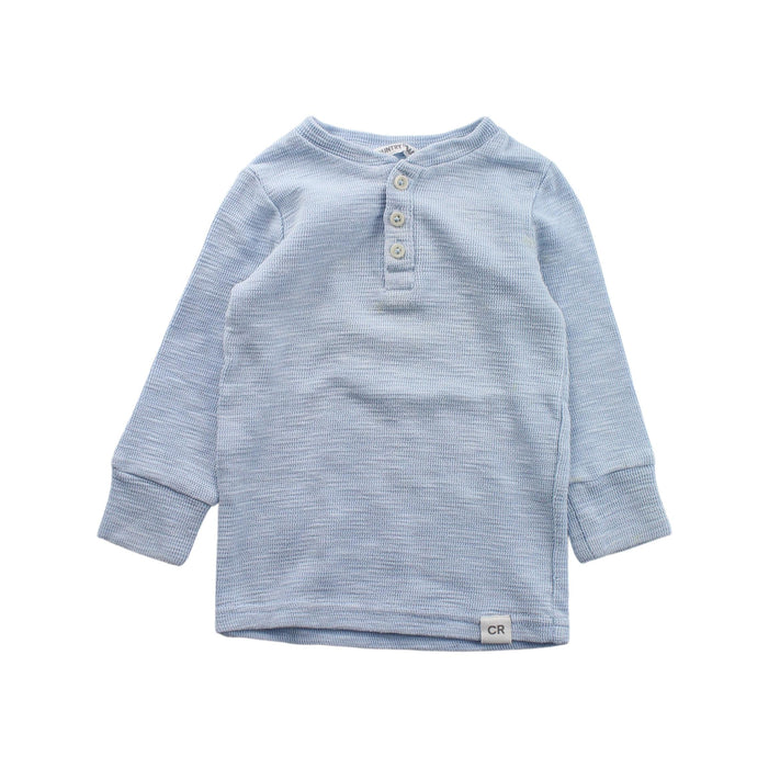 A Blue Sweater Dresses from Country Road in size 2T for girl. (Front View)