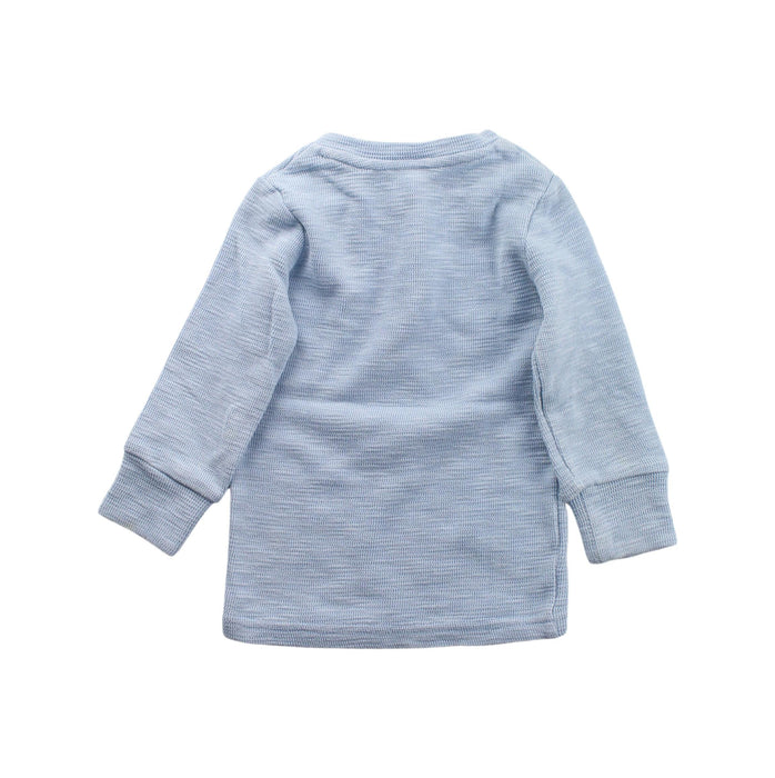 A Blue Sweater Dresses from Country Road in size 2T for girl. (Back View)