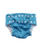 A Blue Cloth Diapers from Pea Pods in size O/S for neutral. (Front View)