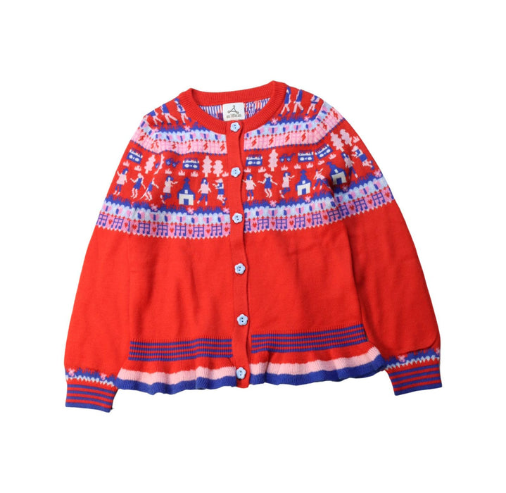 A Multicolour Cardigans from As Little As in size 5T for girl. (Front View)