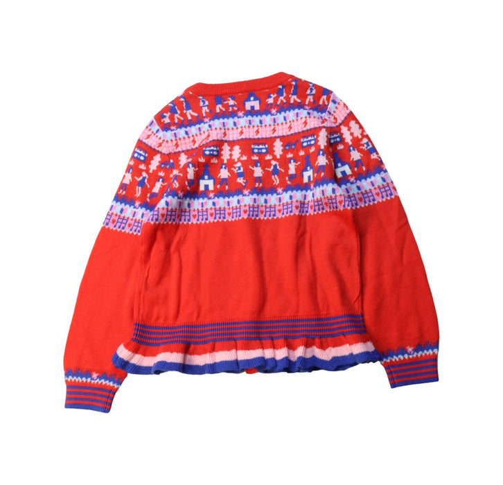 A Multicolour Cardigans from As Little As in size 5T for girl. (Back View)