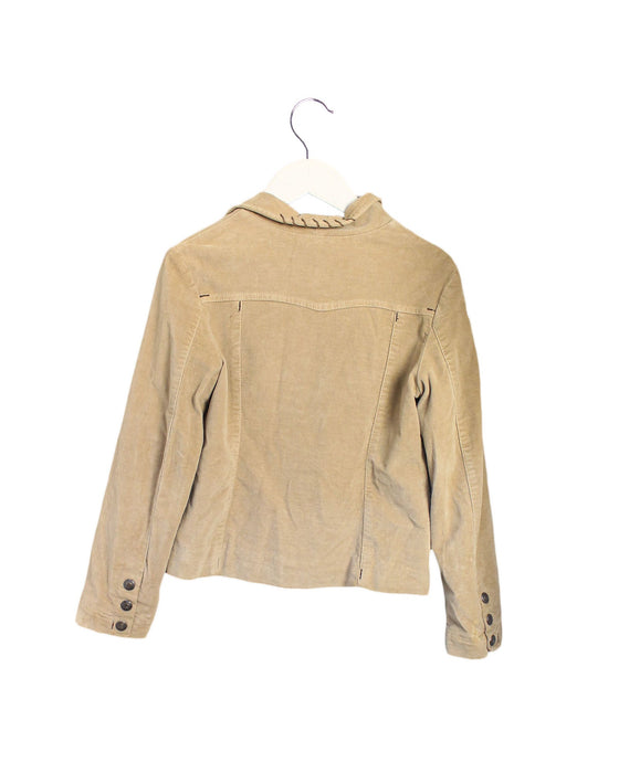 A Brown Lightweight Jackets from Calvin Klein in size 8Y for girl. (Back View)
