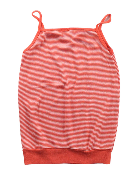 A Orange Sleeveless Dresses from Splendid in size 2T for girl. (Back View)