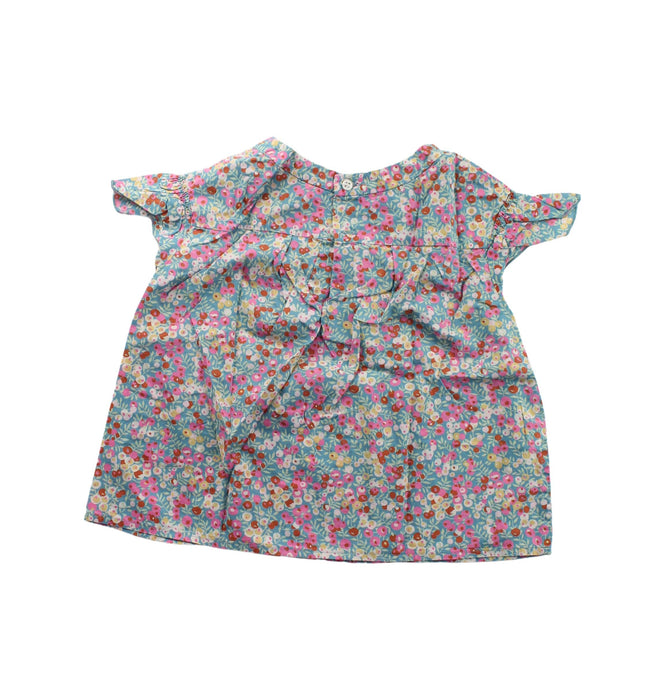 A Multicolour Short Sleeve Dresses from Bonpoint in size 3T for girl. (Back View)