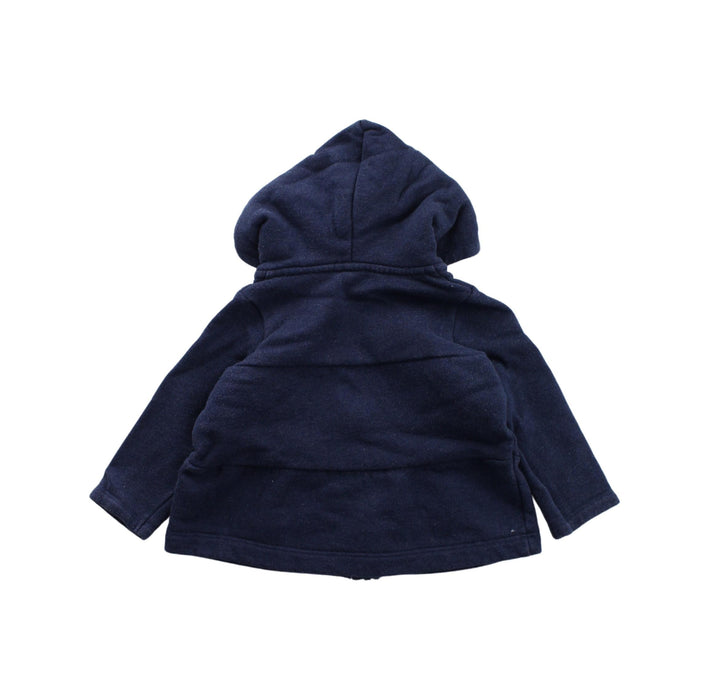 A Blue Lightweight Jackets from Seed in size 6-12M for girl. (Back View)