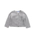 A Grey Cardigans from Jacadi in size 6-12M for girl. (Front View)