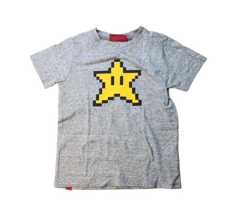 A Multicolour Short Sleeve T Shirts from Mostly Heard Rarely Seen in size 6T for boy. (Front View)