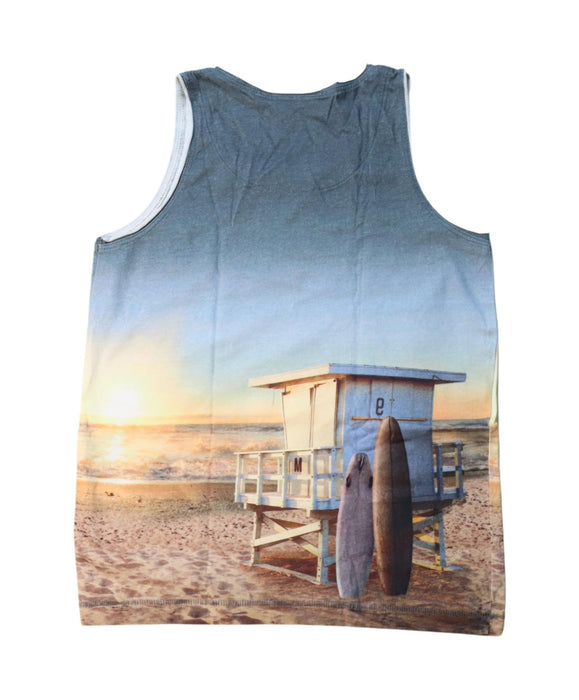 A Multicolour Sleeveless T Shirts from Molo in size 7Y for boy. (Back View)