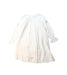 A White Long Sleeve Dresses from Velveteen in size 6T for girl. (Front View)