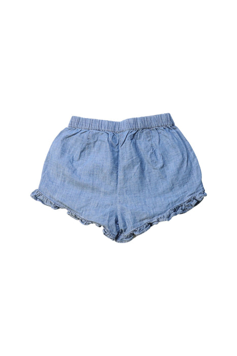 A Blue Shorts from Crewcuts in size 5T for girl. (Back View)