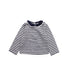 A Blue Long Sleeve Tops from Jacadi in size 3T for girl. (Front View)